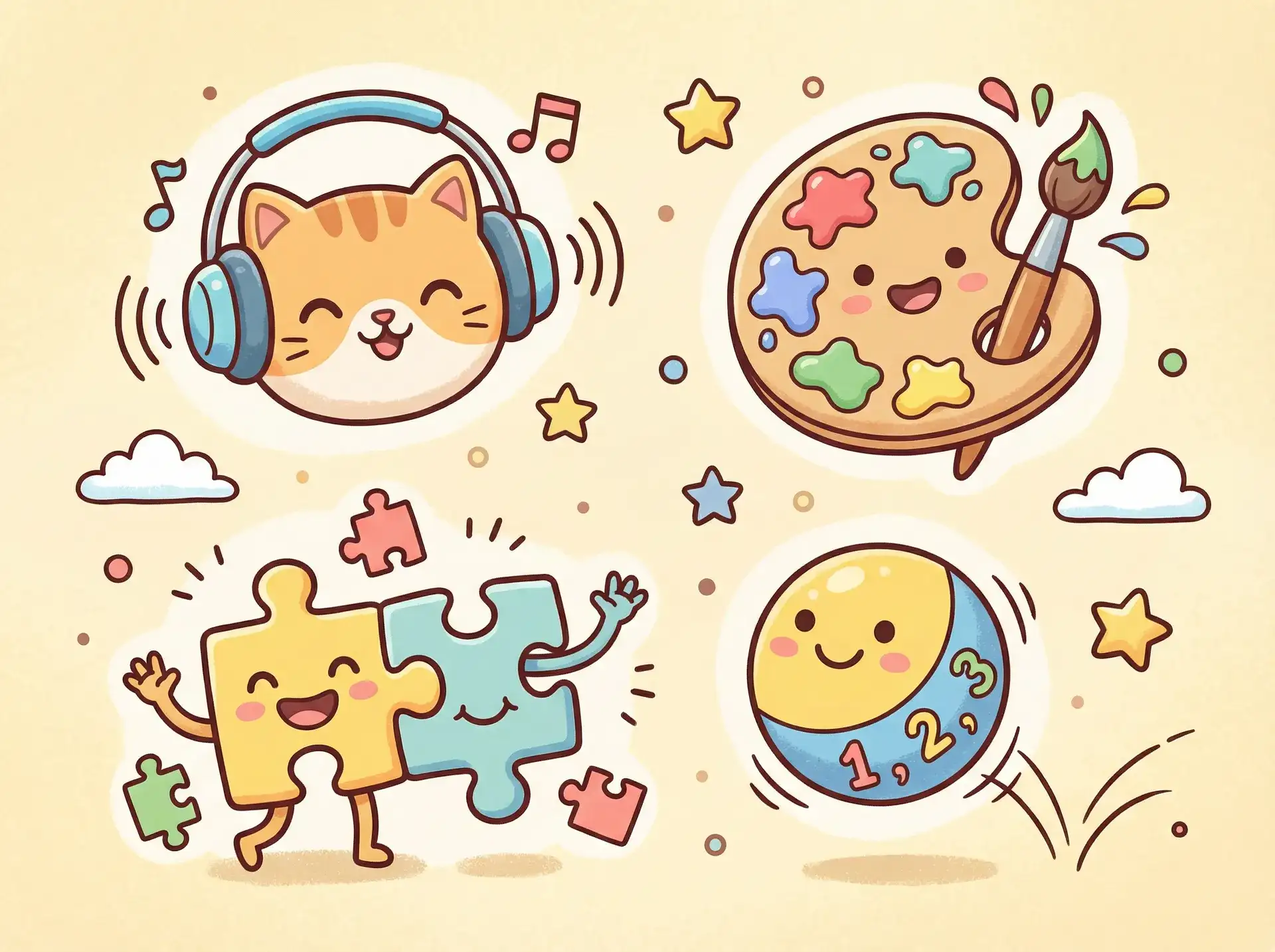 小朋友的手工作品 - aqdlt 益智创作